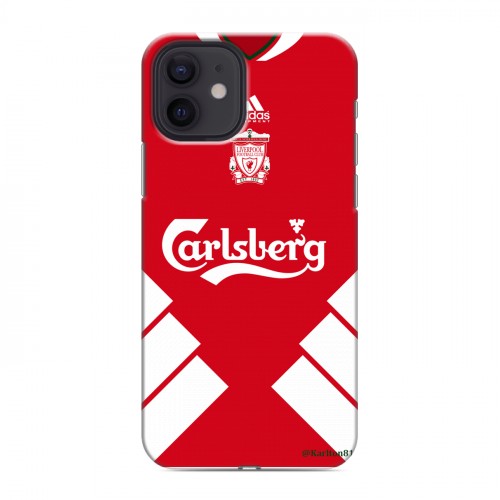 Дизайнерский силиконовый чехол для Iphone 12 Carlsberg