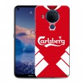 Дизайнерский силиконовый чехол для Nokia 5.4 Carlsberg