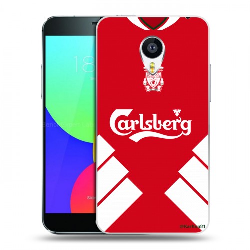 Дизайнерский пластиковый чехол для Meizu MX4 Carlsberg