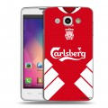 Дизайнерский пластиковый чехол для LG L60 Carlsberg