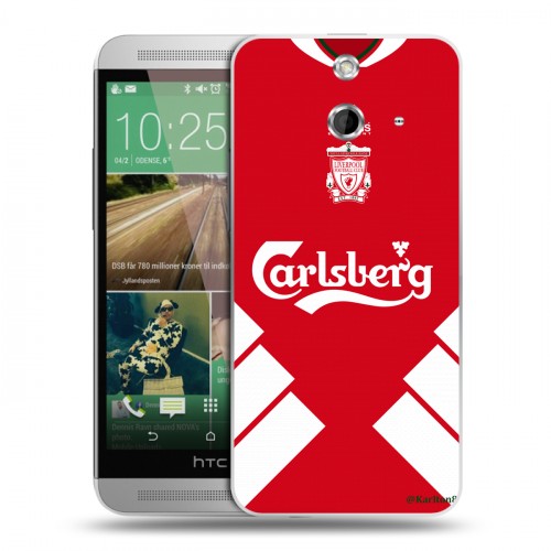 Дизайнерский пластиковый чехол для HTC One E8 Carlsberg