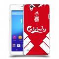 Дизайнерский пластиковый чехол для Sony Xperia C4 Carlsberg