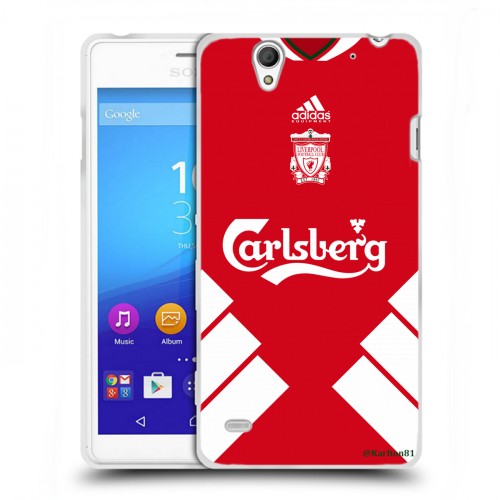 Дизайнерский пластиковый чехол для Sony Xperia C4 Carlsberg