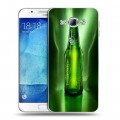 Дизайнерский пластиковый чехол для Samsung Galaxy A8 Carlsberg