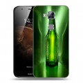 Дизайнерский пластиковый чехол для Huawei G8 Carlsberg