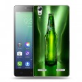 Дизайнерский силиконовый чехол для Lenovo A6010 Carlsberg