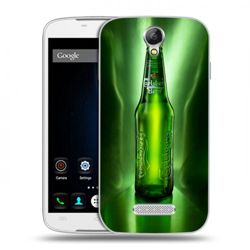 Дизайнерский пластиковый чехол для Doogee X6 Carlsberg