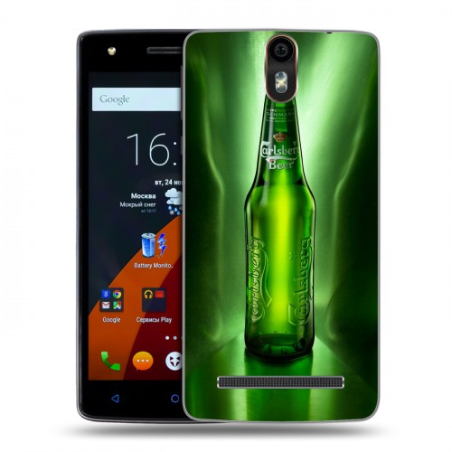 Дизайнерский силиконовый чехол для Wileyfox Storm Carlsberg