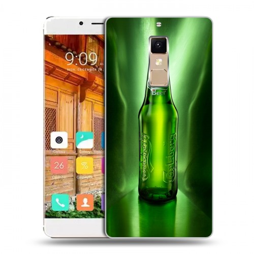 Дизайнерский пластиковый чехол для Elephone S3 Carlsberg