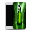 Дизайнерский силиконовый чехол для Meizu M5s Carlsberg