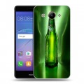 Дизайнерский пластиковый чехол для Huawei Y3 (2017) Carlsberg