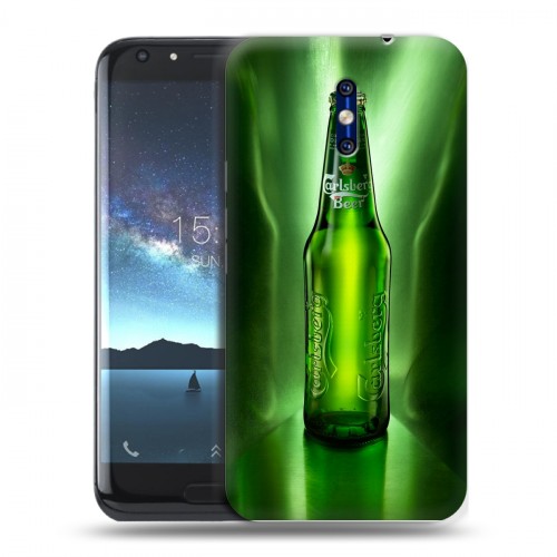 Дизайнерский силиконовый чехол для Doogee BL5000 Carlsberg