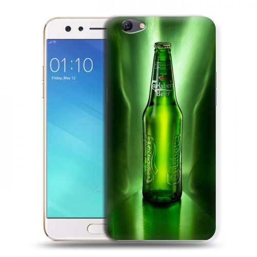 Дизайнерский силиконовый чехол для OPPO F3 Carlsberg