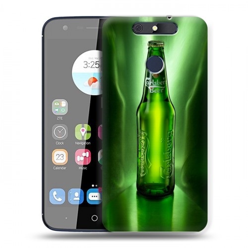 Дизайнерский силиконовый чехол для ZTE Blade V8C Carlsberg