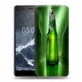 Дизайнерский силиконовый чехол для Nokia 3.1 Carlsberg