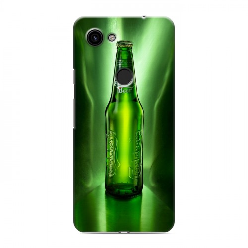 Дизайнерский пластиковый чехол для Google Pixel 3a Carlsberg