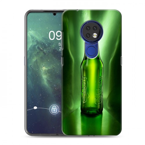 Дизайнерский силиконовый чехол для Nokia 6.2 Carlsberg