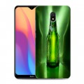 Дизайнерский силиконовый с усиленными углами чехол для Xiaomi RedMi 8A Carlsberg