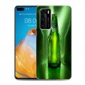 Дизайнерский пластиковый чехол для Huawei P40 Carlsberg