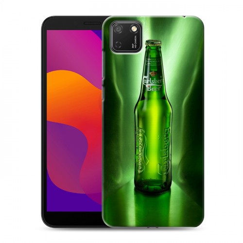 Дизайнерский силиконовый с усиленными углами чехол для Huawei Honor 9S Carlsberg