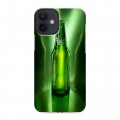 Дизайнерский силиконовый с усиленными углами чехол для Iphone 12 Mini Carlsberg