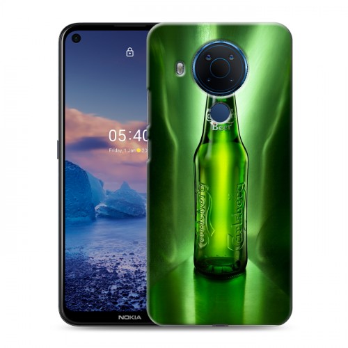 Дизайнерский силиконовый чехол для Nokia 5.4 Carlsberg