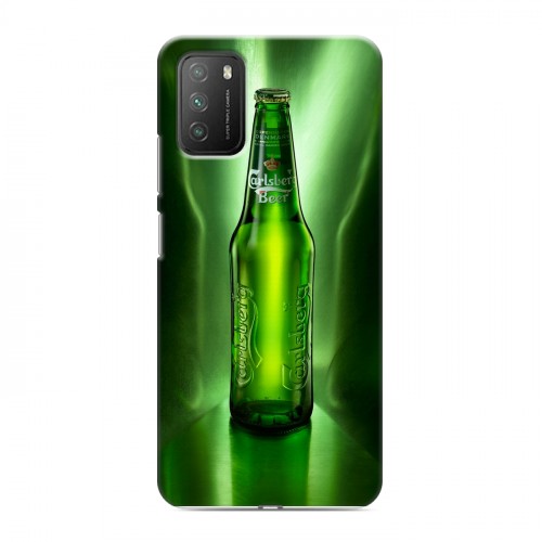 Дизайнерский пластиковый чехол для Xiaomi Poco M3 Carlsberg