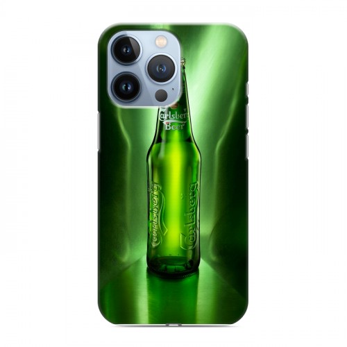 Дизайнерский силиконовый чехол для Iphone 13 Pro Carlsberg