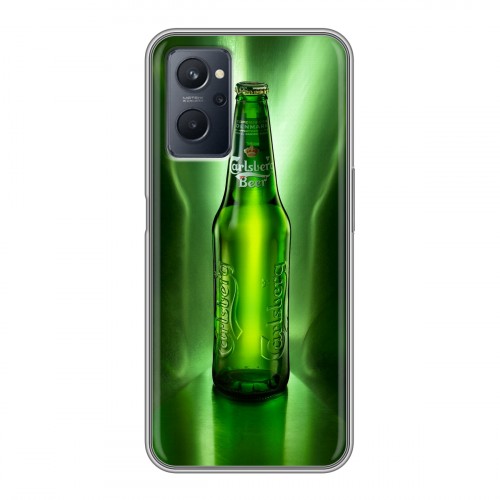 Дизайнерский силиконовый чехол для Realme 9i Carlsberg