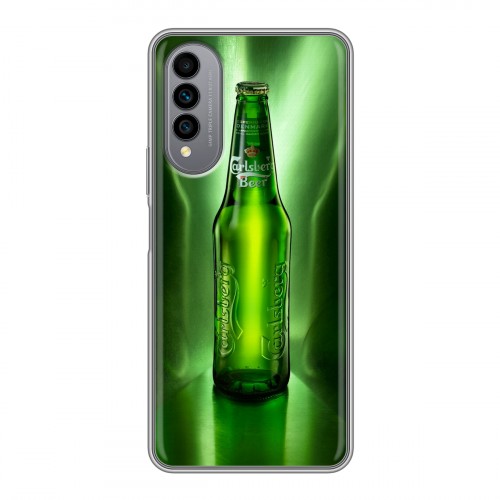 Дизайнерский силиконовый чехол для Wiko T50 Carlsberg