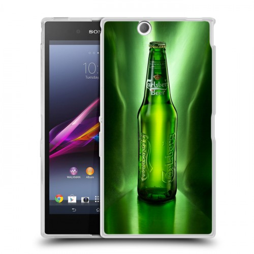 Дизайнерский пластиковый чехол для Sony Xperia Z Ultra  Carlsberg