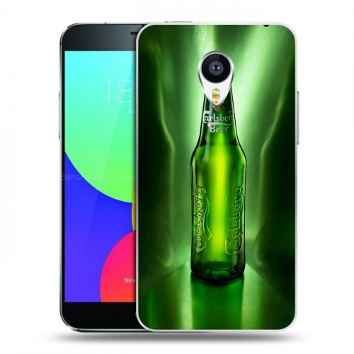 Дизайнерский пластиковый чехол для Meizu MX4 Carlsberg