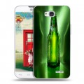 Дизайнерский пластиковый чехол для LG L80 Carlsberg