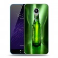 Дизайнерский пластиковый чехол для Meizu M1 Carlsberg