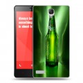 Дизайнерский силиконовый чехол для Xiaomi RedMi Note Carlsberg