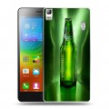 Дизайнерский пластиковый чехол для Lenovo A7000 Carlsberg