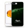 Дизайнерский пластиковый чехол для Iphone 7 Plus / 8 Plus Carlsberg