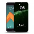 Дизайнерский пластиковый чехол для HTC 10 Carlsberg