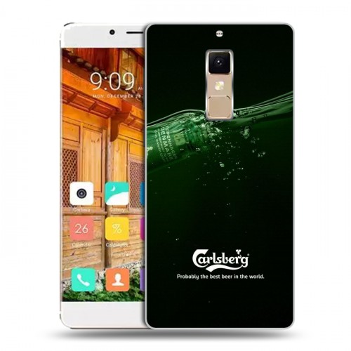 Дизайнерский пластиковый чехол для Elephone S3 Carlsberg