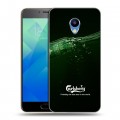 Дизайнерский пластиковый чехол для Meizu M5 Carlsberg