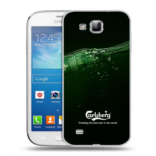 Дизайнерский пластиковый чехол для Samsung Galaxy Premier Carlsberg