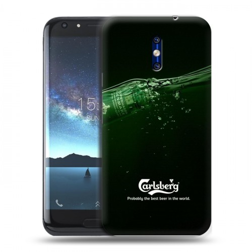 Дизайнерский силиконовый чехол для Doogee BL5000 Carlsberg