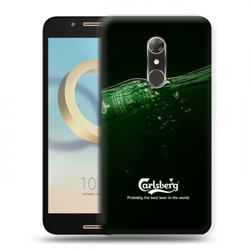 Дизайнерский силиконовый чехол для Alcatel A7 Carlsberg