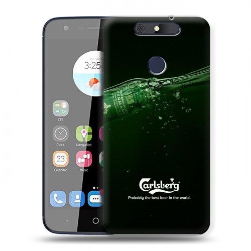 Дизайнерский силиконовый чехол для ZTE Blade V8C Carlsberg