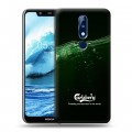 Дизайнерский силиконовый чехол для Nokia 5.1 Plus Carlsberg