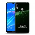 Дизайнерский пластиковый чехол для Huawei Y6 (2019) Carlsberg