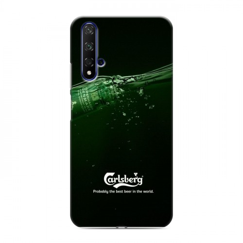 Дизайнерский силиконовый чехол для Huawei Honor 20 Carlsberg