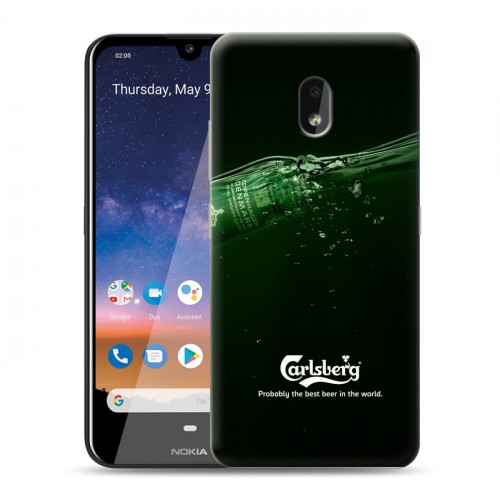 Дизайнерский силиконовый чехол для Nokia 2.2 Carlsberg