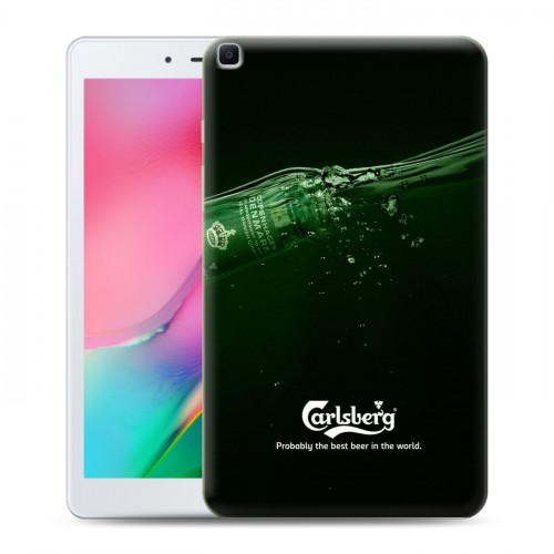 Дизайнерский силиконовый чехол для Samsung Galaxy Tab A 8.0 (2019) Carlsberg