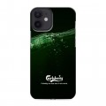 Дизайнерский силиконовый с усиленными углами чехол для Iphone 12 Mini Carlsberg